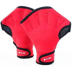 Pure2Improve P2I200260 Gants de Natation Rouge Taille L