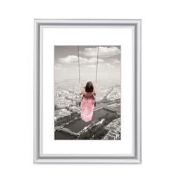 Hama Swing Plastic Photo Frame, Silver, 30 x 40 cm