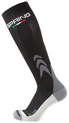 PFIFF 102588 Gradual Compression Bas d'équitation Noir/gris Taille 35-38