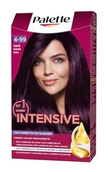 Schwarzkopf Palette Intensive Creme Color - Tono 4.99 cabello Violín - Coloración Permanente de Cuidado con Aceite de Marula – Óptima cobertura de canas – Color duradero hasta 8 semanas