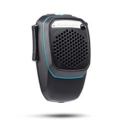 Midland - Micro sans Fil Bluetooth Dual Mike CB Talk et Haut Parleur Camion/Voiture/CampingCar Analogique et Numérique, Microphone Enceinte Bluetooth Super Bass 3W, DSP, Ring Light, Cable USB, Charge