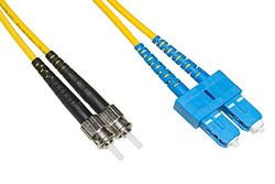 LINK LKSCST910 Cable de fibra óptica SC a ST Singlemode, Duplex UPC 10 m