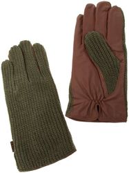 G-Star heren handschoenen, effen, groen/bruin., M