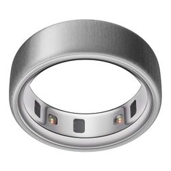 OURA Ring 4 - Brushed Silver - Taille 10 - Anneau connecté | Trouvez Votre Taille avec Le baguier Ring 4 | Suivi du Sommeil - Fréquence Cardiaque - Activité - Max. 8 Jours d'autonomie