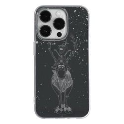 ERT GROUP mobiltelefonfodral för Apple Iphone 14 PRO originalt och officiellt licensierat Disney mönster Olaf and Sven 001 anpassad till formen på mobiltelefonen, fodral tillverkad av TPU-plast