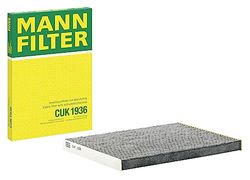 MANN-FILTER CUK 1936 Filtro de habitáculo – filtro de habitáculo com carvão ativo para automóveis