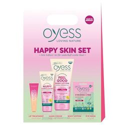 OYESS Loving Nature Gift Set, Happy Skin Set, Set of 4, Pink