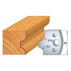 CMT ORANGE TOOLS 691.040 - PAR DE CONTRACUCHILLAS 40x4mm