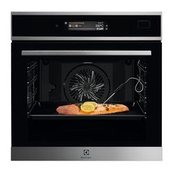 Electrolux Serie 800 Forno da Incasso a Vapore Multifunzione, Capacità 70 L, EOB9S21WX, Classe A++, Funzione Pizza, SteamBoost, Connessione Wi-Fi, 594x595x567 mm, Inox