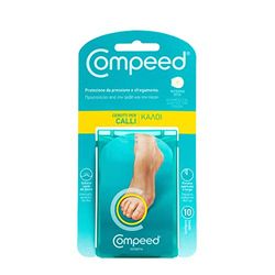 Compeed Cerotti Callifughi per Calli, Ideali per Interno Dita, Lunga Durata, 10 Unità