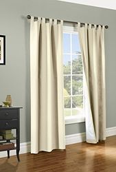 loft living Winmate - Tenda isolata in cotone, 101,6 x 137,2 cm, colore: naturale