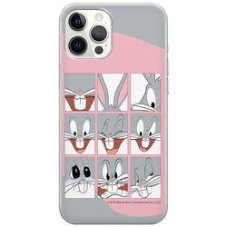 ERT GROUP mobiel telefoonhoesje voor Iphone 12/12 PRO origineel en officieel erkend Looney Tunes patroon Bugs 015 optimaal aangepast aan de vorm van de mobiele telefoon, hoesje is gemaakt van TPU