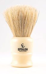 Epsilon Pennello da Barba a Forma di Cavallo Bianco, 26 mm, Standard, Unico