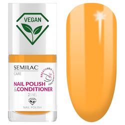 Semilac 014 Vernis à ongles classique Semilac avec après-shampoing, technologie respirante 2 en 1, 7 ml