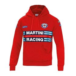 Sparco Martini Racing Sweatshirt, Rouge, Standard Unisexe Adulte, multicolore, XL