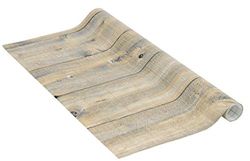 Venilia Lámina adhesiva, Tarima rústica Aspecto madera, 45cm x 1,5m, Espesor 95μ, Vinilo autoadhesivo para muebles o cocina, decorativas papel pintado pared, PVC sin ftalatos, Fabricado en UE