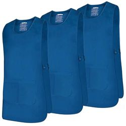 MISEMIYA - Pakket 3 eenheden - Schorten Reiniging WerkUNIFORM KLINIK Ziekenhuis Schoonmaak Dierenarts Gezondheid Gastwerk - Ref.868, Azul 37, L