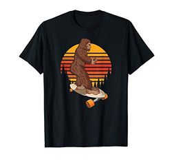 Regalo vintage da skateboard per gli amanti del longboard Maglietta