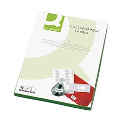 Q-Connect Multi-Purpose Label 105x148mm 4 per A4 Sheet 500pk KF02246