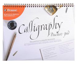 Brause 96451sb bloque de caligrafía de aprendizaje A4 – Español/Italiano, 29.70 x 23.10 X 0.70 cm, crema