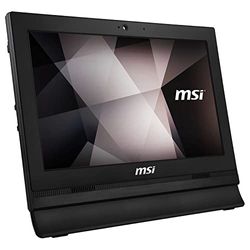 MSI Pro 16T 10M-241XEU Intel® Celeron® 5205U 39,6 cm (15.6") 1366 x 768 pixels Écran tactile PC All-in-One 4 Go DDR4-SDRAM 256 Go SSD Wi-Fi 5 (802.11ac) Noir