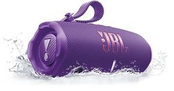 JBL Charge 6, Enceinte Bluetooth Portable sans Fil, 28 h d’autonomie, étanche IP68, résistante à la poussière et aux Chocs, Son Pro avec IA Sound Boost, Connexion Multi-Enceintes Auracast, Violet