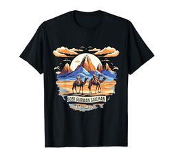 Parque Nacional Gobi Gurvansaikhan Mongolia Funny Camel Camiseta