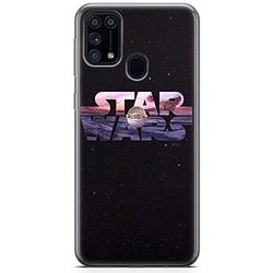ERT GROUP mobiltelefonfodral för Samsung M31 originalt och officiellt licensierat Star Wars mönster 048 optimalt anpassad till formen på mobiltelefonen, fodral tillverkad av TPU-plast