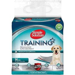 Simple Solution Absorbent Premium Dog and Puppy Training Pads -Pack of 30