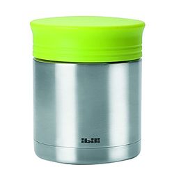 IBILI Mini thermos per alimenti solidi 300 ml, acciaio inox, doppia parete, ottime per alimenti per bambini