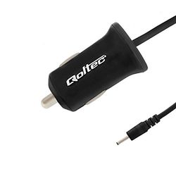 Qoltec 50048.12W auto-oplader voor smartphone/tablet (2,5 x 0,7 x 10 mm, 12W, 5V, 2,4A)