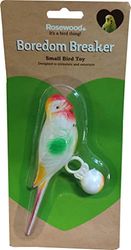 Rosewood Boredom Breaker Jouet pour Oiseau Taille réelle Transparent