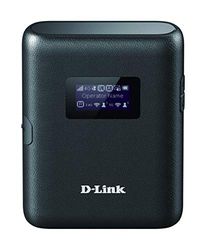 D-Link DWR-933 4G+ LTE-Advanced Cat 6 Wi-Fi Hotspot, 300 Mbps, Portable, Battery-Powered Up to 14 Hours, Dual-Band Wireless AC1200, Unlocked