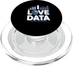 I Love Data Enthusiast Dichiarazione PopSockets PopGrip per MagSafe