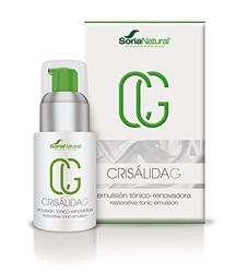 Soria Natural Crisálida G BIO - Hidrata, tonifica e ajuda à regeneração celular da pele, com extrato da crisálida do minho-de-seda (8%) e plantas medicinais, caixa com frasco de 30 ml