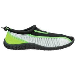 ABYSSTAR Zapatos de Neopreno Ocean B&w, Roca Unisex Adulto, Blanco Negro Verde, 35 EU