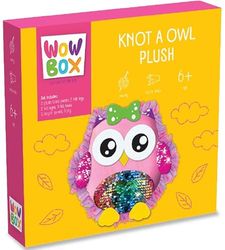WOW BOX Kit de almohada de búho de bricolaje