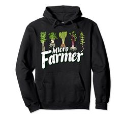 Hierbas Vegetales Fresco Micro Jardinero Micro Granjero Sudadera con Capucha