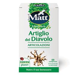 Matt Integratore Alimentare Artiglio del Diavolo, 50 Compresse