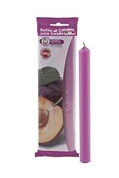 Cereria de Giorgio concentrado velas perfumadas Alla frutas, cera, ameixa, 1,9 x 1,9 x 20 cm, 3 unidades