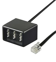 Kabelmeister® Adaptador de teléfono RJ11 (6/4) Macho a NFN zócalo de 20cm