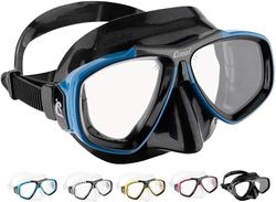 Cressi Focus Mask Geschikt voor elke onderwateractiviteit, compatibel met optionele graduele lenzen van -1,00 tot -8,00 Diopters met intervallen van 0,5 dioptrie.