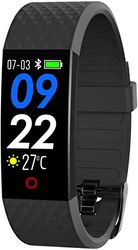 swisstone SW 320 HR smart bärbar med pulsmätning (8 sportlägen, IP67, Bluetooth, WhatsApp)
