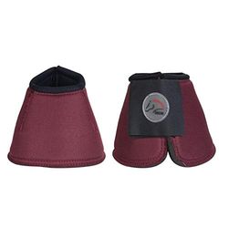 HKM Solid Hoefbellen Wijn Rood Warm Bloed