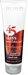 Revlon Professional 45 Days Total Color Care 2-in-1 shampoo & conditioner, per stuk verpakt (1 x 275 ml)