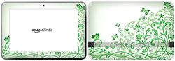 Get it Stick it SkinTabAmaFireHD89_30 Butterfly Reaching Floral Design Skin for 8.9-Inch Amazon Kindle Fire HD