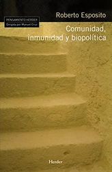 Comunidad, inmunidad y biopolítica