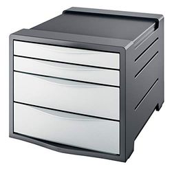 Rexel Choices, 2115608, armario de 4 cajones, A4, color blanco