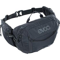 EVOC HIP POUCH 1 Midjeväska Midjeväska för cykelturer och stigar (1 l kapacitet, AIR PAD SYSTEM för optimal komfort, 2 midjebältesfickor, 2 extrafickor), Loam