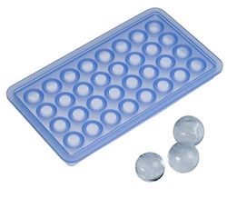 Lurch 10435, Balde com moldes em forma de esfera, 20 milímetros, cor azul